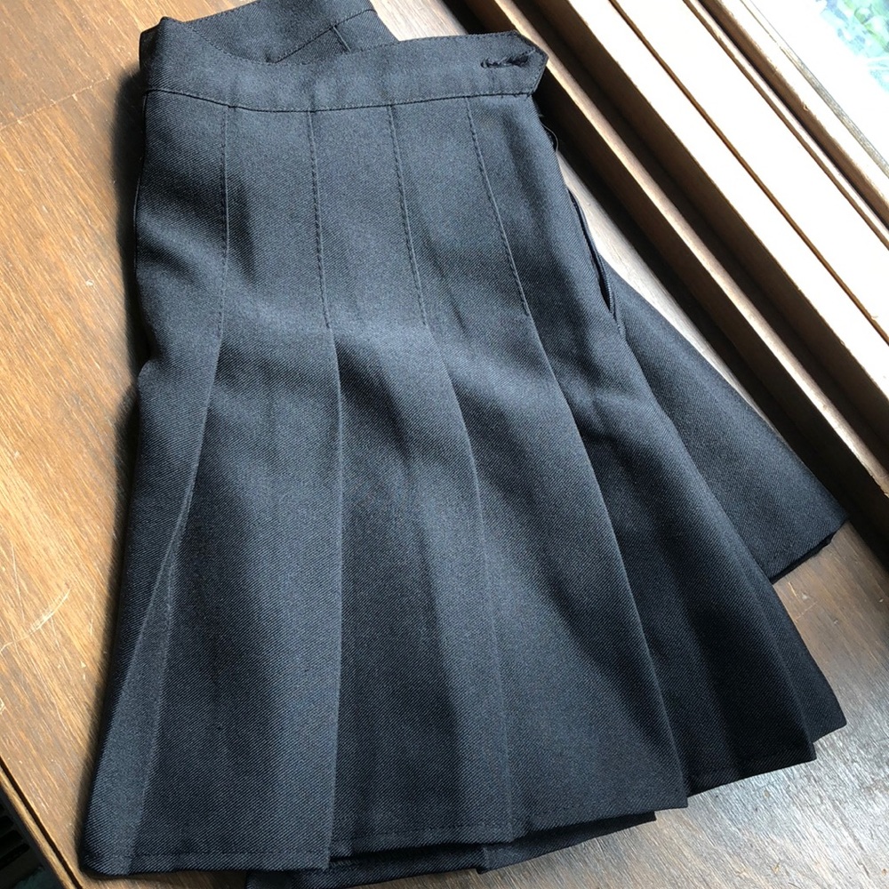 Black American Apparel Tennis Style Skirt